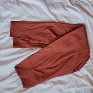 Girlfriend Collective Leggings in Rust